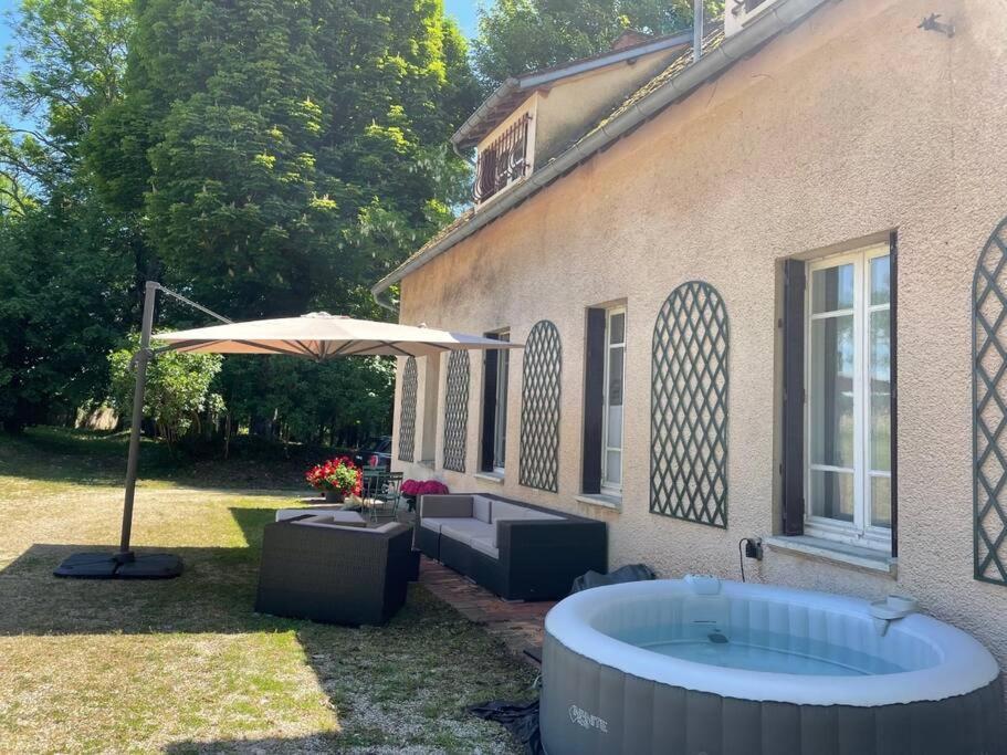Le Parc Villa Coulanges-sur-Yonne Luaran gambar